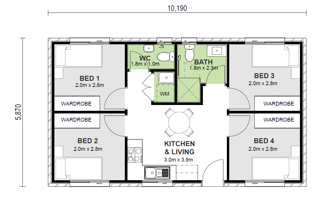 floorplan of Lodge