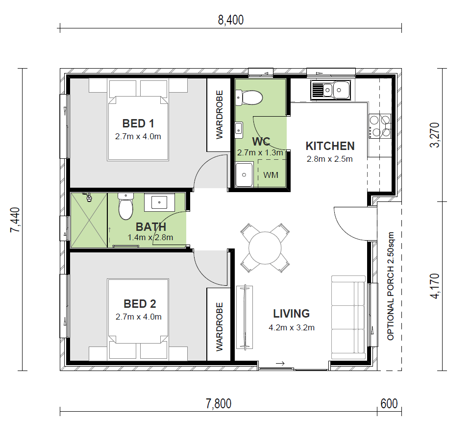 floorplan of Sapphire